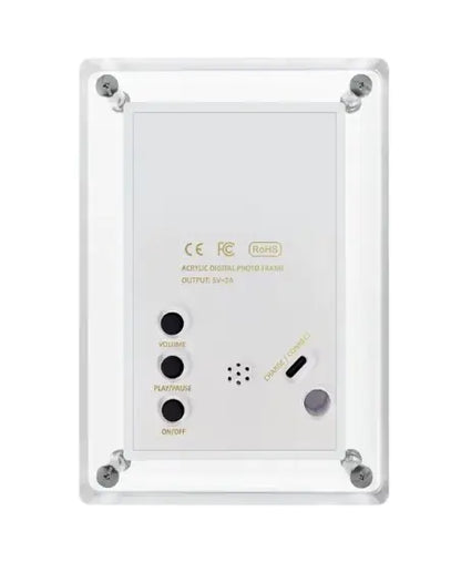 Acrylic 5 Inch 4GB IPS Screen Digital Photo Frame